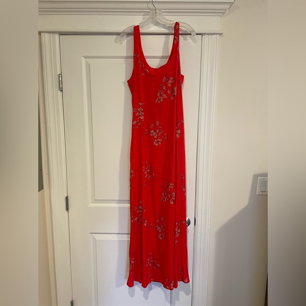 Long coral dress from VICI